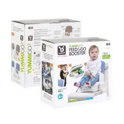 YummiGo Collection ON - THE - GO BOOSTER & STORAGE CASE. 15KG/6+M - Bubs Universe