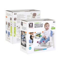 YummiGo Collection ON-THE-GO BOOSTER & STORAGE CASE. 15KG/6+M Grey