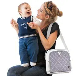 YummiGo Collection ON - THE - GO BOOSTER & STORAGE CASE. 20KG/6+M - Bubs Universe